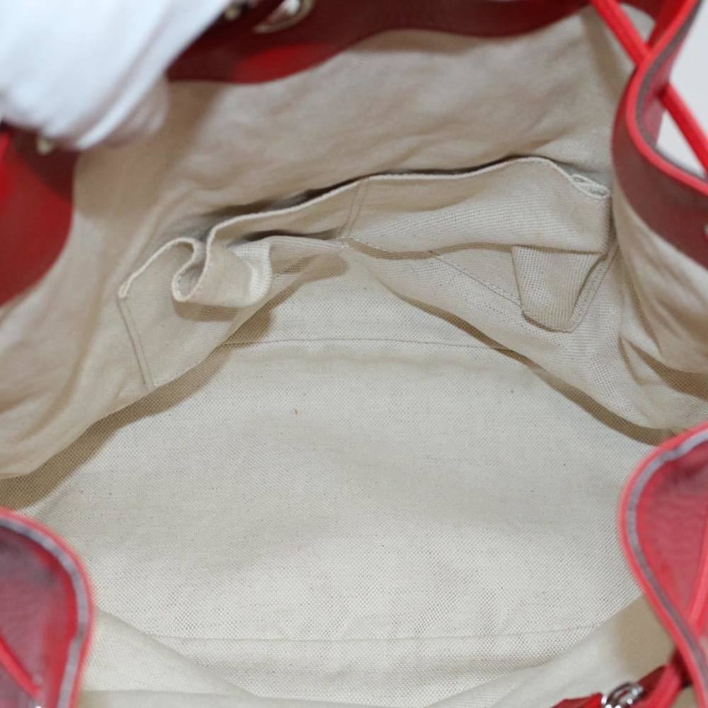 GUCCI Soho Backpack Leather Red 368588 Auth fm2801 - Picture 10 of 16